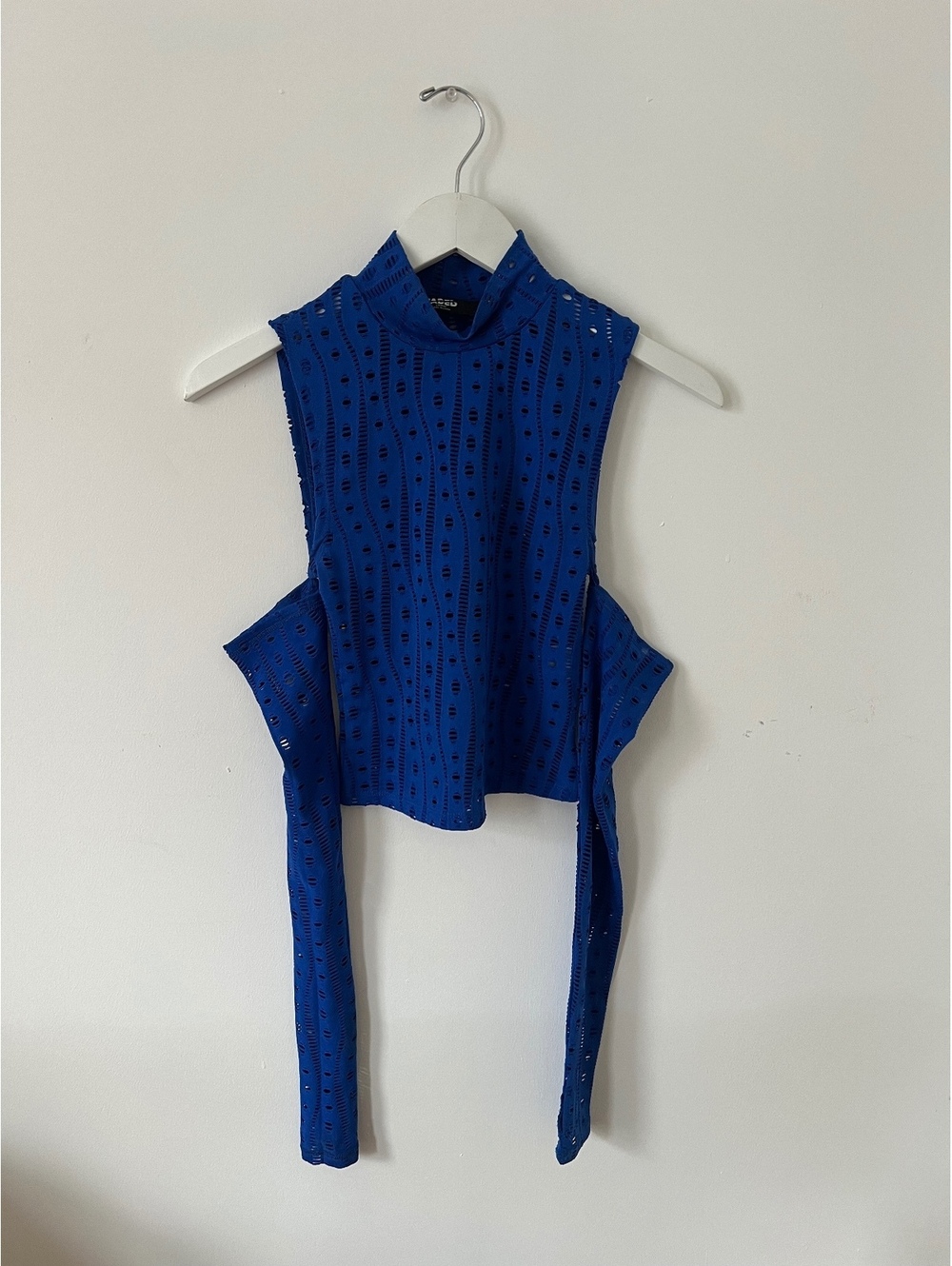 Jaded London Blue Sleeveless Top